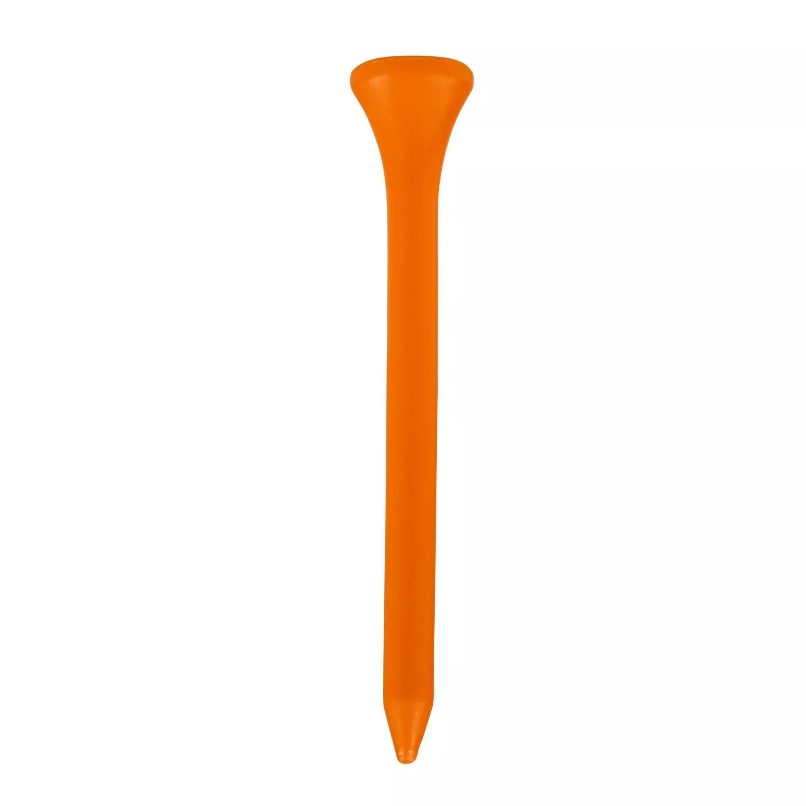 Masters Plastic Long Straight Golf Tees 2 3/4" - 70mm Bag 30 Orange - Image 2