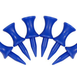 ECOTEES® Plastic Graduated Golf Castle Tees 37mm Bulk Bag 1000 Blue